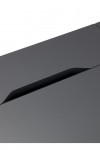 Home Office Desk Grey Trianon Home Workstation TRI701 by Julian Bowen - enlarged view
