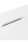 Home Office Desk White Trianon Home Workstation TRI702 by Julian Bowen - enlarged view