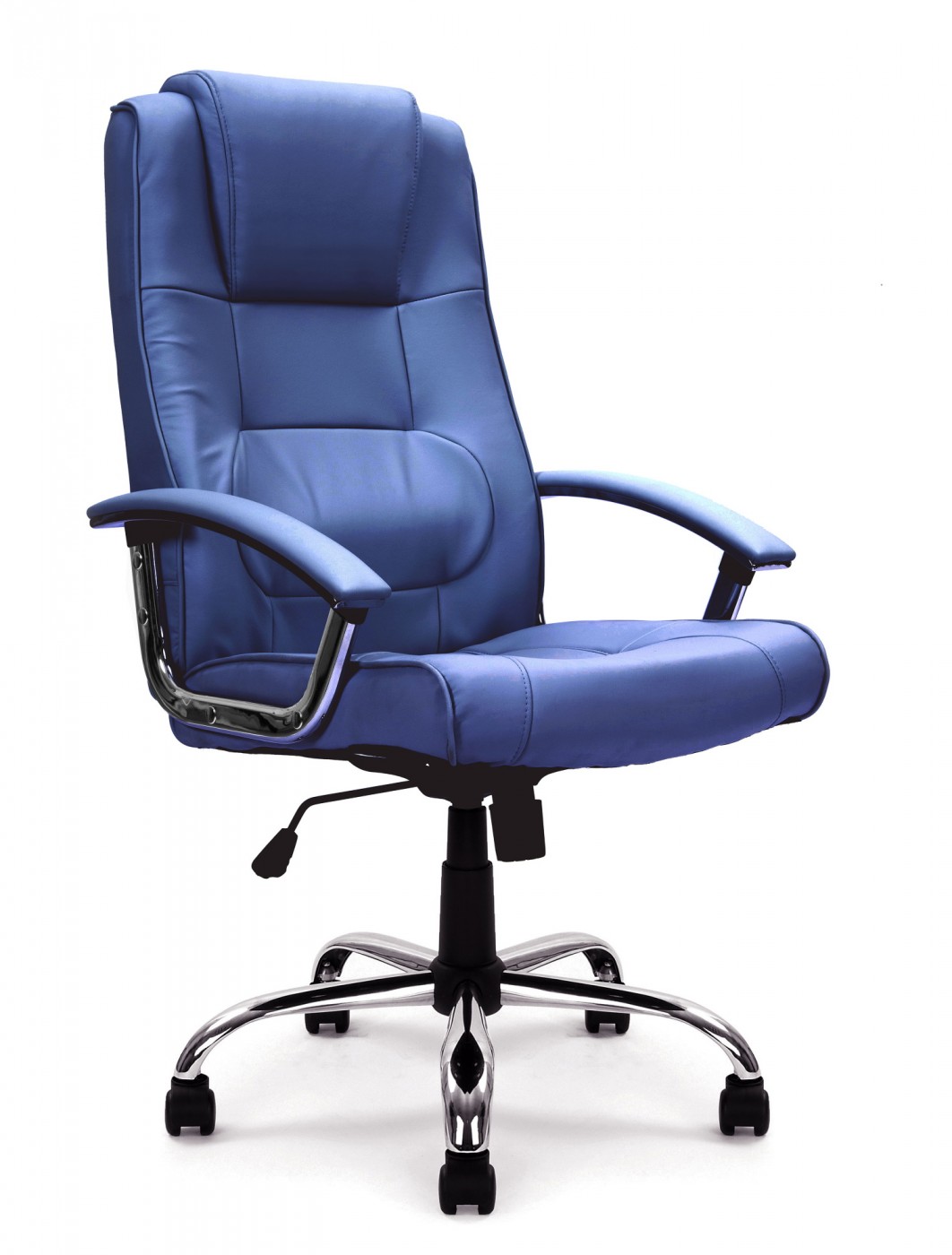 Office Chair Blue Leather Westminster Executive Chair