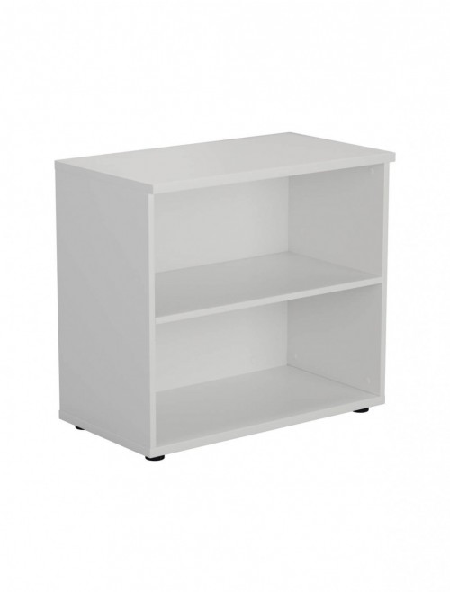 Office Bookcase White Desk High Bookcase WDS745WH by TC