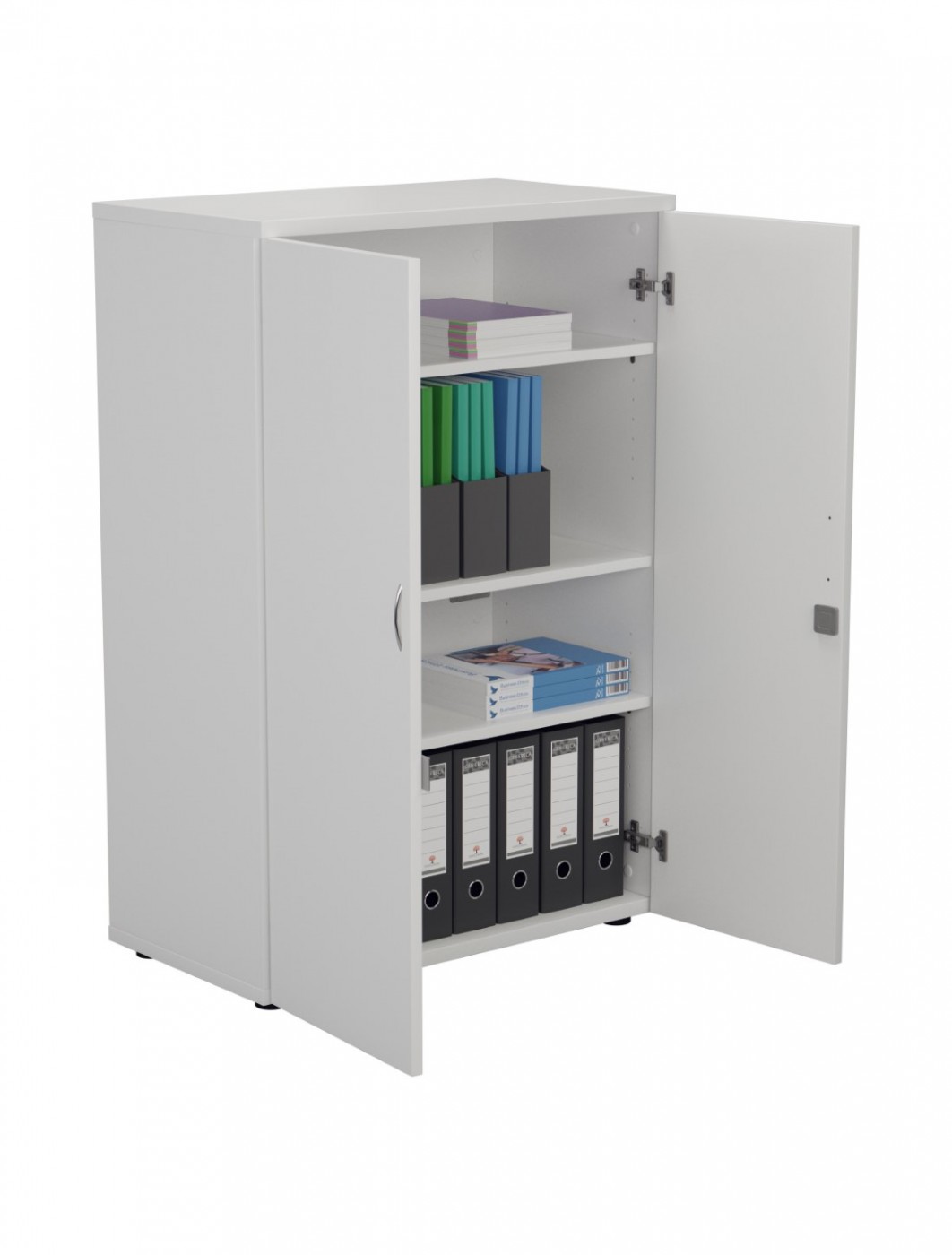 Office Cupboard White 1200mm Storage Cupboard WDS1245CPWH | 121 Office  Furniture