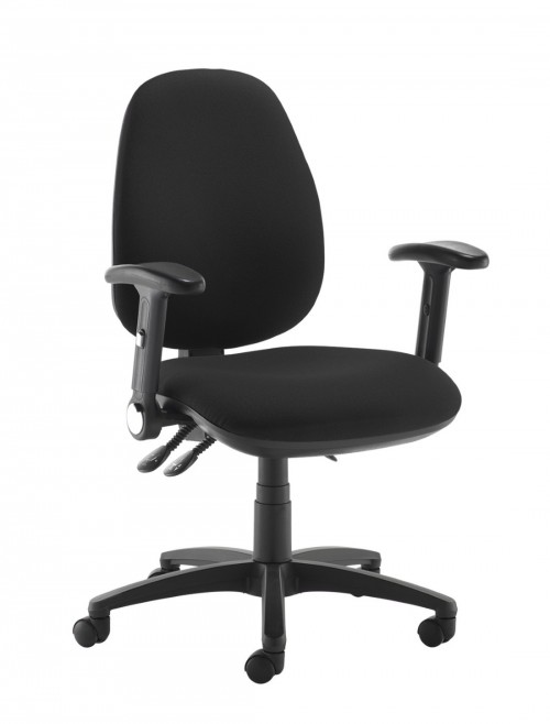 Office Chairs Black Jota High Back Operator Chair JH46-000-BLK by Dams