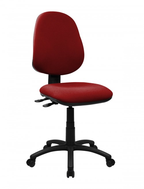 Office Chairs Red Java 300 High Back Operator Chairs BCF/P606/RD by Eliza Tinsley