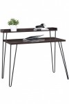 Home Office Desk Espresso Haven Computer Desk 9881196COMUK by Alphason Dorel - enlarged view