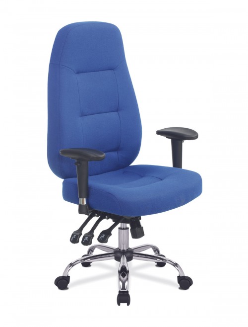 Office Chair Blue Babylon 24 Hour Operator Chair BCF/R440/BL by Eliza Tinsley