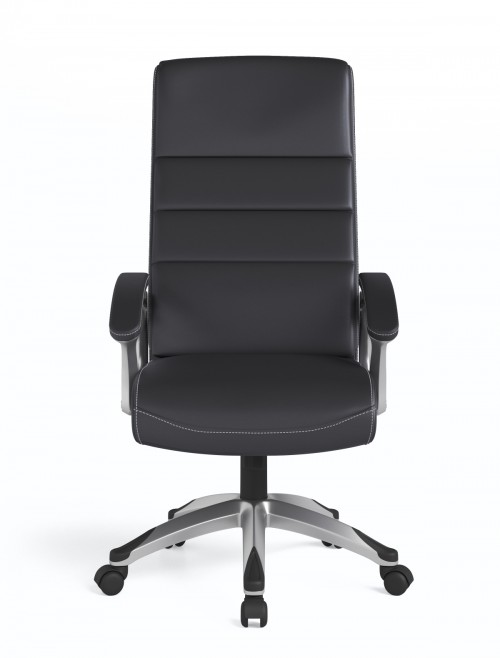 Office Chair Black Roseville Faux Leather Office Chair AOC62371BLK