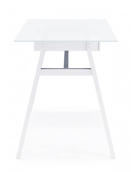 Home Office Desk White Richmond Computer Desk AW21928WHT by Alphason - enlarged view