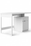 Home Office Desk White Bridport Computer Desk AW3130 by Alphason Dorel - enlarged view