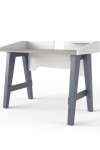 Home Office Desk Grey Truro Study Desk AW3190 by Alphason - enlarged view