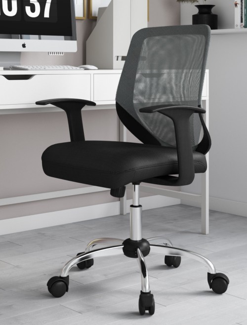 Alphason Atlanta Mesh Chair AOC9201-M-GRY