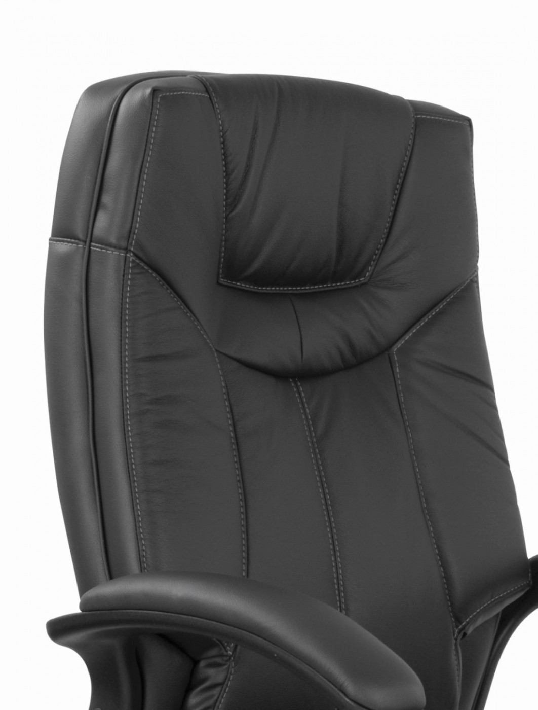 Office Chair Black Leather Hudson Exec Chair DPA608KTAG/LBK 121