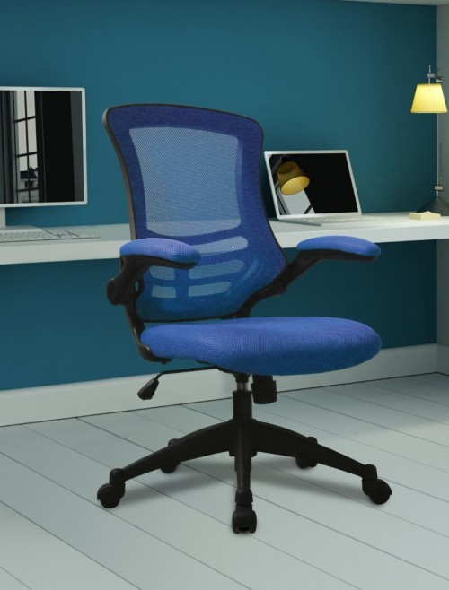 Mesh Office Chair Blue Luna Computer Chair BCM/L1302/BL by Eliza Tinsley