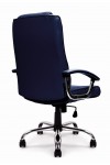 Office Chair Blue Leather Westminster Executive Chair DPA2008ATG/LBL by Eliza Tinsley - enlarged view