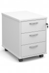 Office Storage 3 Drawer Mobile Pedestal R3M by Dams - enlarged view