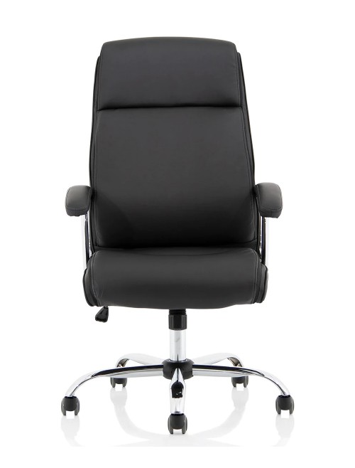 Bonded Leather Office Chair Black Hatley Executive Chair EX000445 by Dynamic