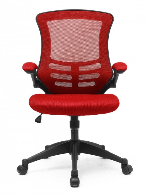 Mesh Office Chair Red Luna Computer Chair BCM/L1302/RD by Eliza Tinsley - enlarged view