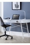 Home Office Desk White Trianon Home Workstation TRI702 by Julian Bowen - enlarged view