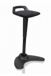 Standing Stool Spry Black Fabric Standing Desk Stool OP000220 by Dynamic - enlarged view