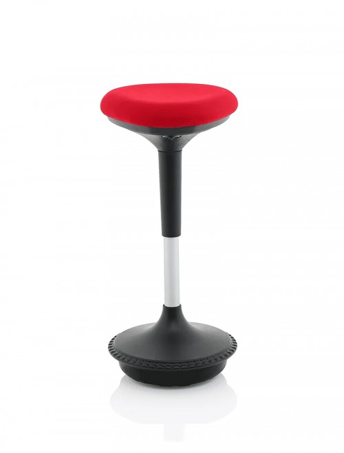 Standing Stool Sitall Red Deluxe Self Balancing Stool BR000215 by Dynamic