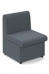 Social Spaces Seating Alto Modular Soft Seating Single Seater ALT50001-EG by Dams - enlarged view