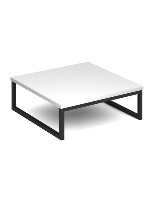 Social Spaces Table Nera Modular White Coffee Table NERA-S-TABLE-K-WH by Dams