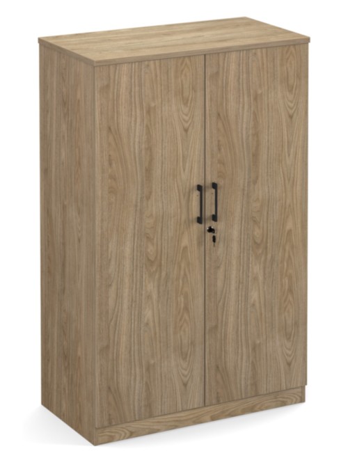 Office Storage Anson Executive High Cupboard Barcelona Walnut ANS-CBH-BW by Dams