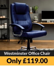 Westminster Leather Faced Office Chairs