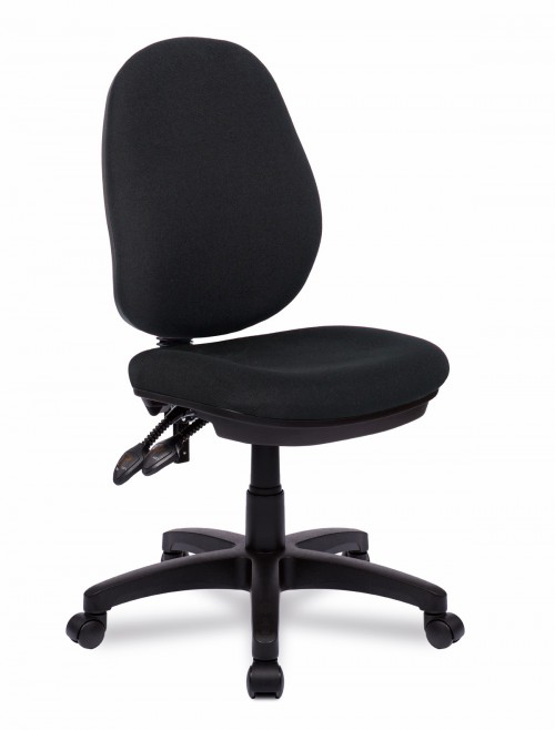 Office Chairs Black Java 300 High Back Operator Chairs BCF/P606/BK by Eliza Tinsley