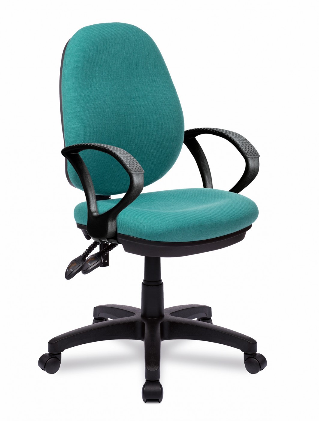 Office Chairs Green Java 300 High Back Operator Chairs BCF P606 GN