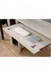 Home Office Desks Chalked Wood Computer Desk 5418793 by Teknik - enlarged view