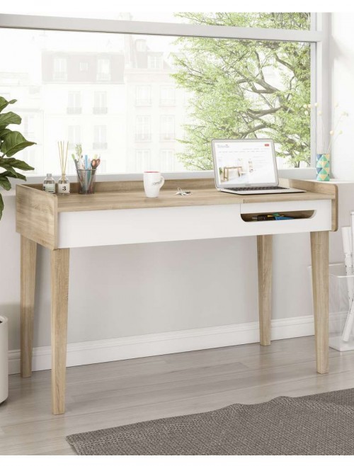 Home Office Desks Giru Desk Sonoma Oak 7700005 by Teknik