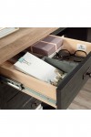 Home Office Desks Shaker Style L-Shaped Desk Raven Oak 5431264 by Teknik - enlarged view