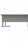 Office Desks Alaskan Grey Oak TC Core 1600mm L Shaped Desk Right Hand CORE1612RHDUGOAK - enlarged view