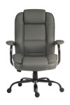 Office Chair Goliath Duo Heavy Duty 24 Hour Chair Grey 6925GREY by Teknik - enlarged view