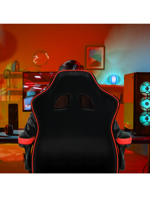 Gaming Chairs Predator Executive Office Chairs Black Red BCP/H600/BK/RD by Eliza Tinsley