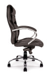 Office Chair Black Leather Faced Sandown Executive Chair DPA617KTAG/LBK by Eliza Tinsley - enlarged view