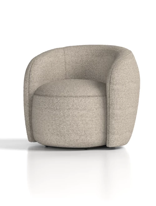 Reception Seating Phoebe Boucle Swivel Accent Chair SF000007 by Dynamic
