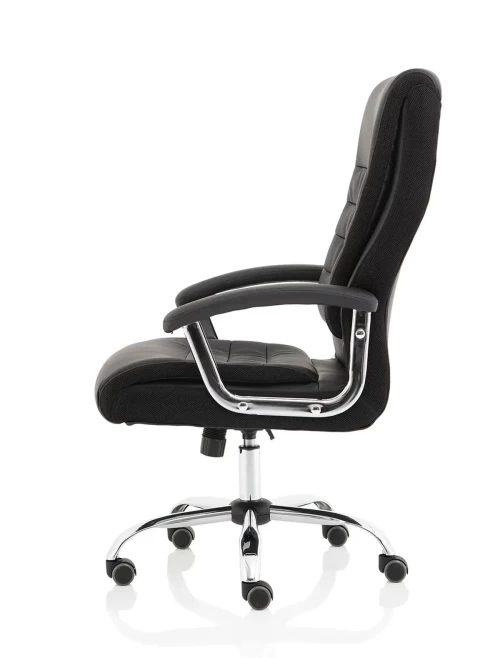 Faux Leather Office Chair Black Dallas Executive Chair EX000240 - enlarged view