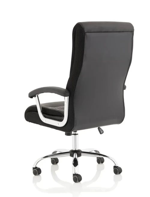 Faux Leather Office Chair Black Dallas Executive Chair EX000240 - enlarged view