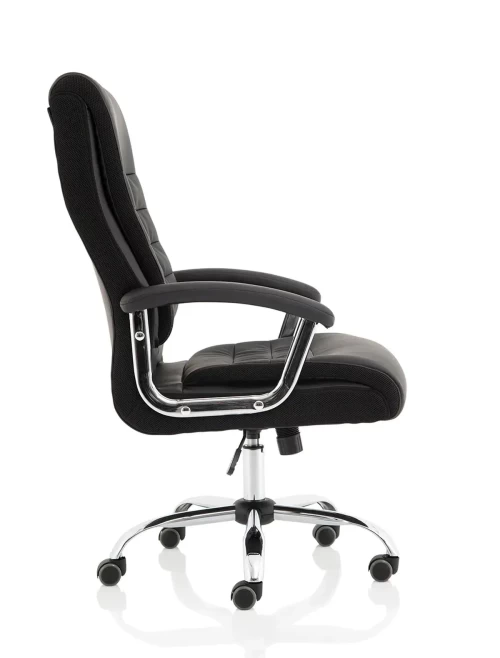 Faux Leather Office Chair Black Dallas Executive Chair EX000240 - enlarged view