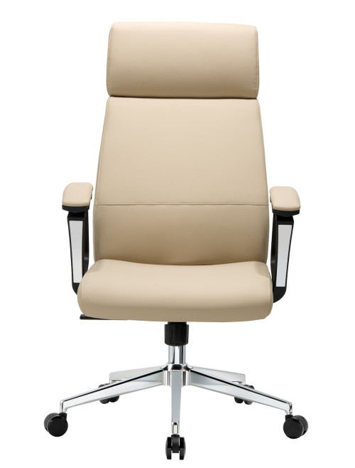 Office Chair Cream London Faux Leather Executive Chair CH-LON-CRM - enlarged view