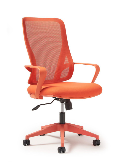 Mesh Office Chair Orange Eva Task Operator Chair EVA300T1-OR by Dams