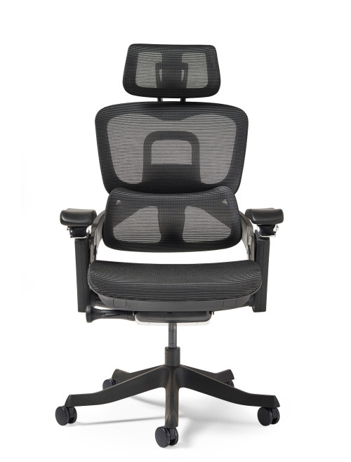 Mesh Office Chair Black Lyra Ergonomic Task Chair LYR300T1-K - enlarged view