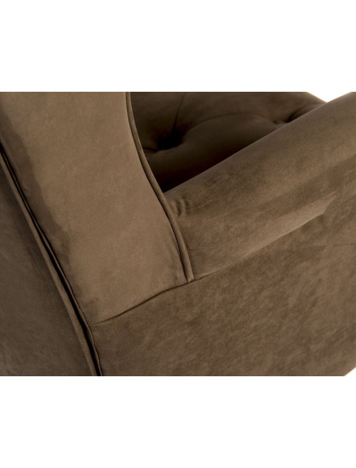 Chairman Super Large Executive Chair Brown Suede Effect 7500 - enlarged view