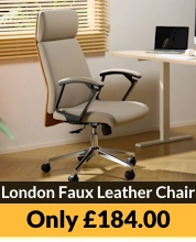 London Faux Leather Executive Chair
