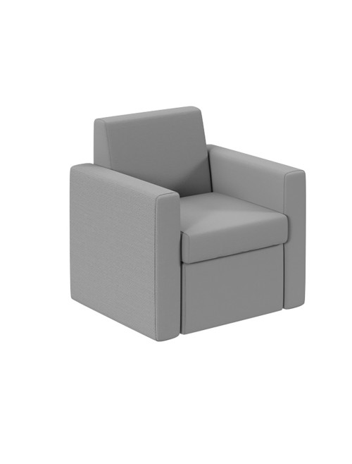 Reception Armchair Melody Grey Reception Chair MEL50001-SG - enlarged view