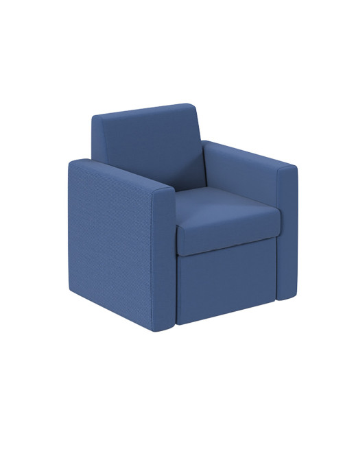 Reception Armchair Melody Cobalt Blue Reception Chair MEL50001-CB