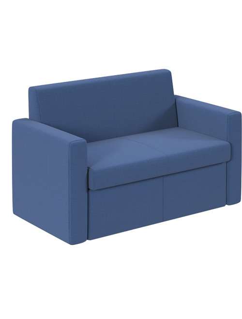 Reception Sofa Melody Cobalt Blue Two Seater Sofa MEL50002-CB