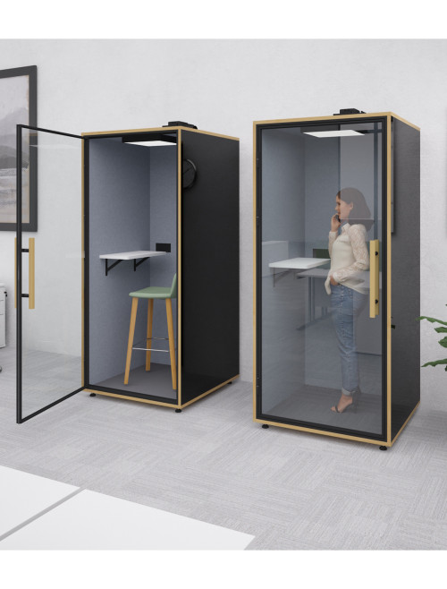 Office Booth Retreat Box Single Person Acoustic Booth RBX-1