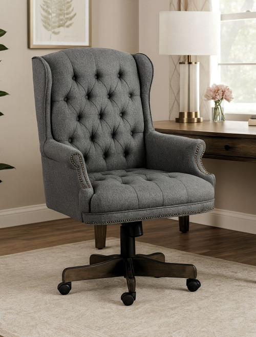 Chairman Super Large Executive Chair Grey Fabric 6927GY